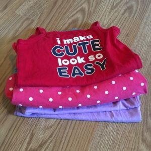 Bundle 4p.clothes for baby girl size 3-6m